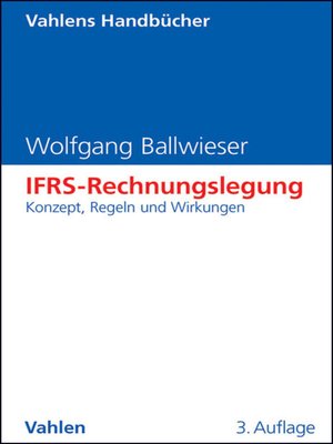 cover image of IFRS-Rechnungslegung
